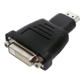מתאם HDMI זכר ל- DVI נקבה